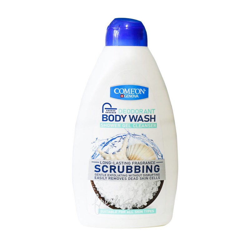 شامپو بدن ژلی مناسب انواع پوست ScrubBing کامان